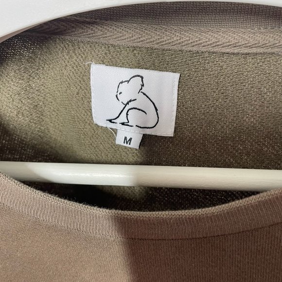KuwallaTee Crewneck Sweater - Olive Khaki - Medium - Picture 2 of 3